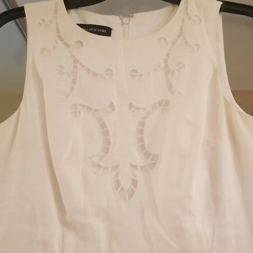 Linen Jones of New York fully lined linen dress size 2 - Picture 2 of 4
